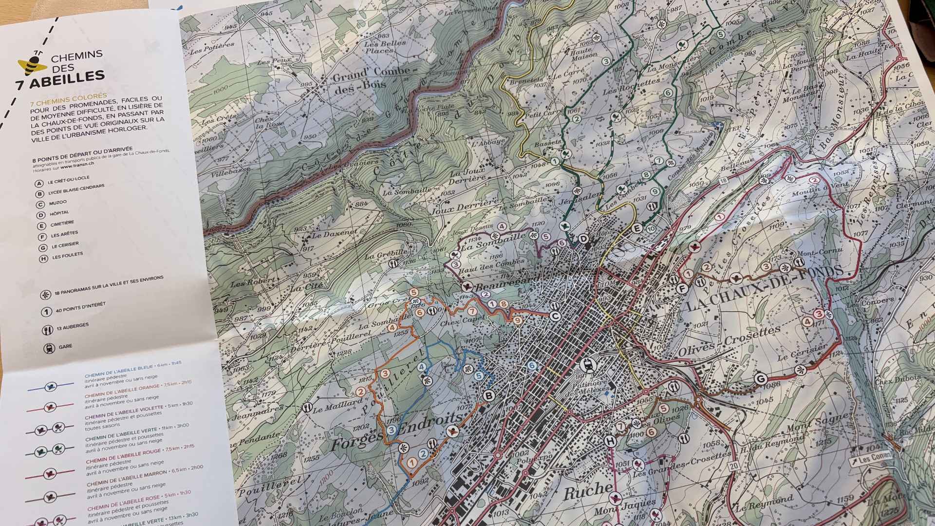 Les abeilles vous emmènent en promenade à La Chaux-de-Fonds
