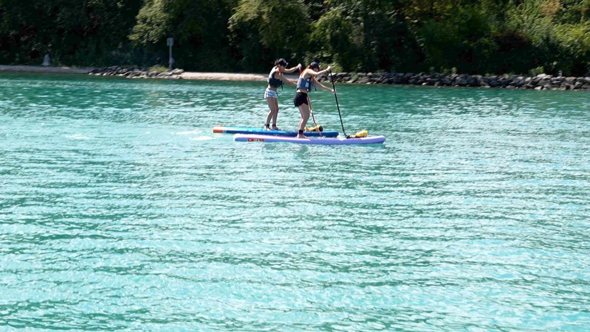 Auvernier: une course de paddle pour les 50 ans de la Fête du port