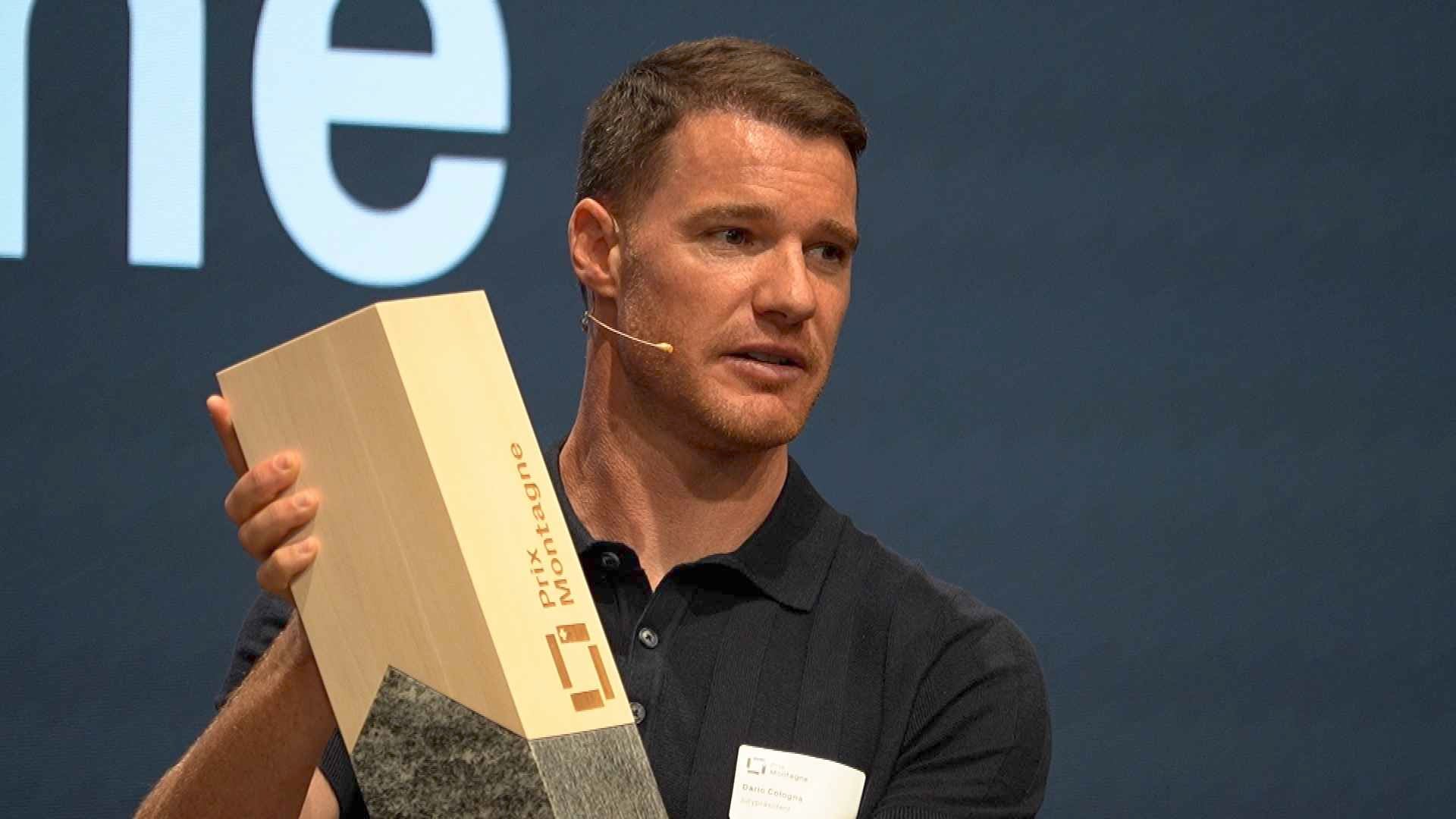 Dario Cologna récompense une entreprise vallonnière