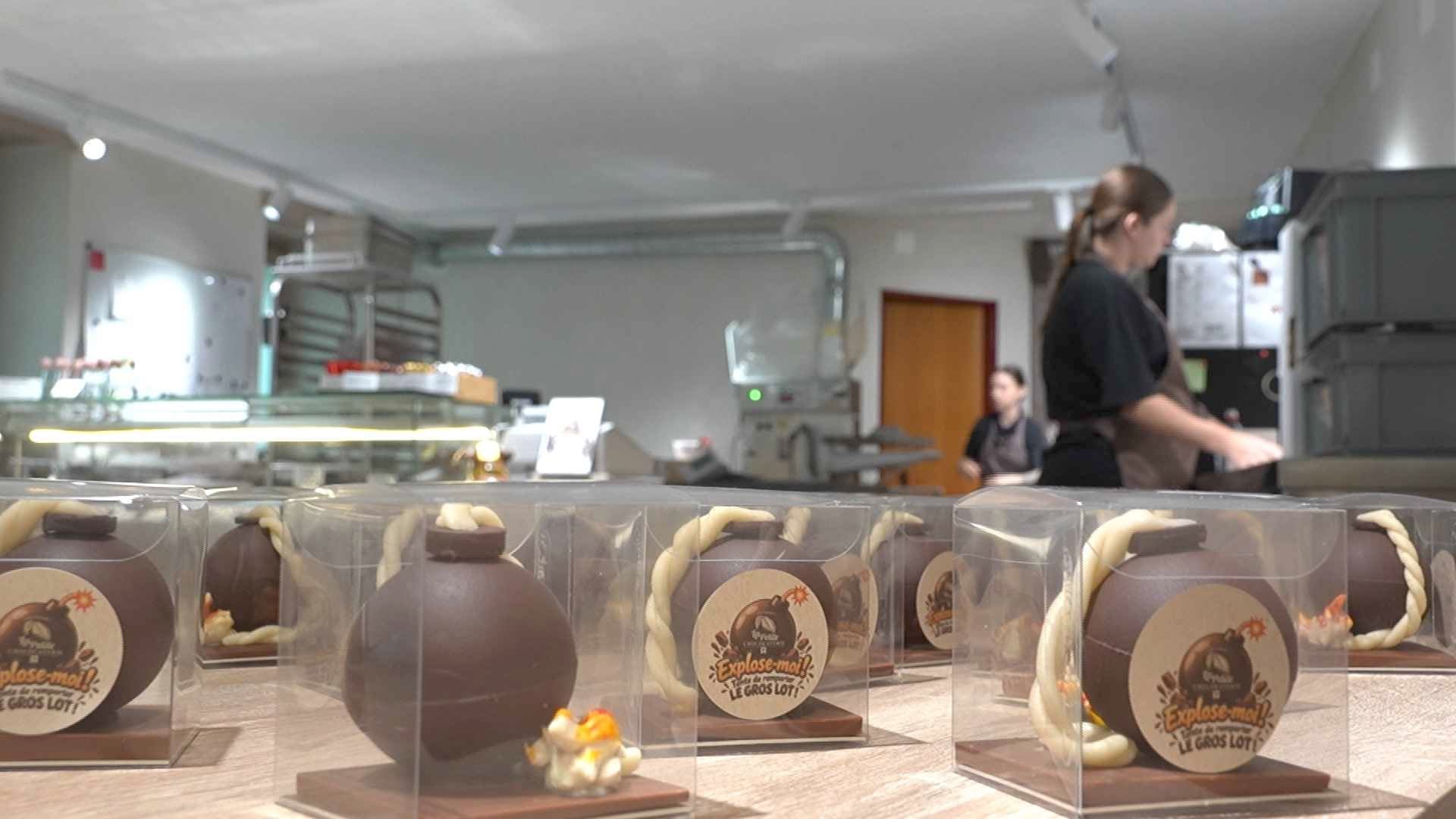 Des bombes en chocolat pour oublier l’explosion