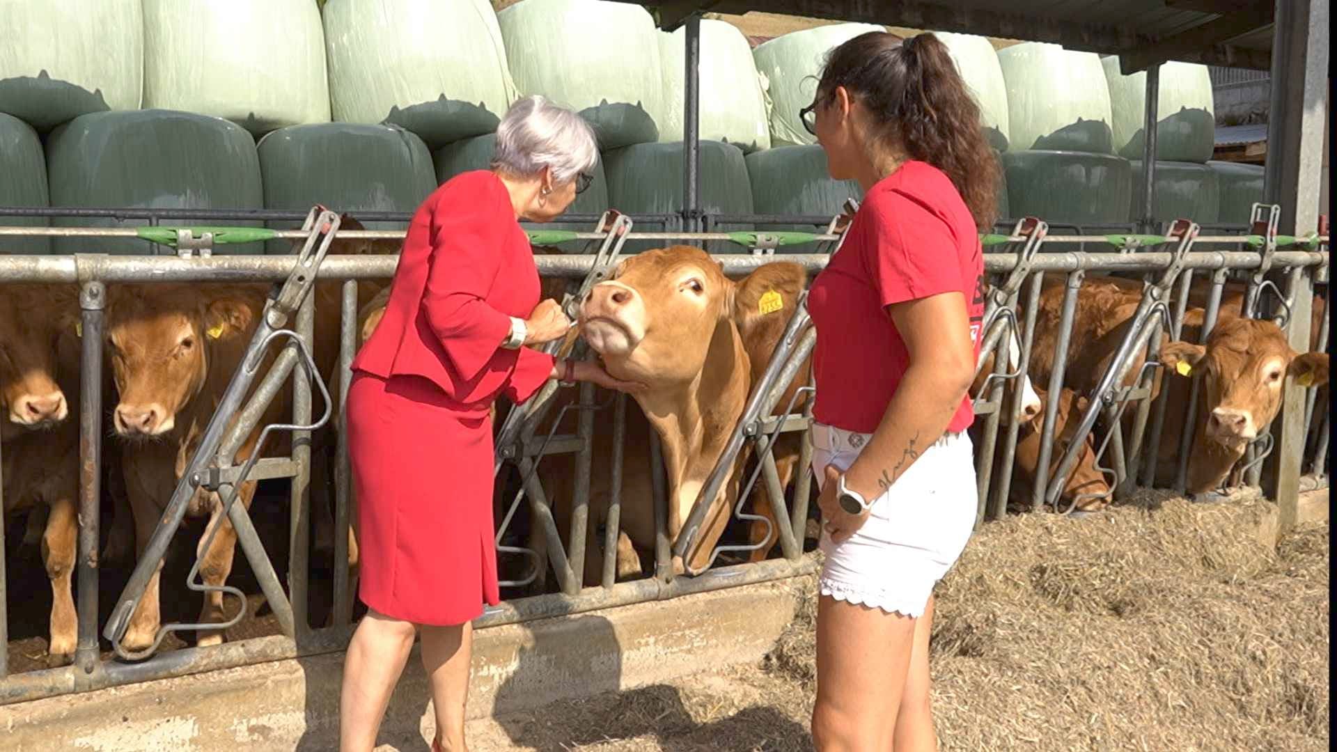 Elisabeth Baume-Schneider a brunché à Boécourt