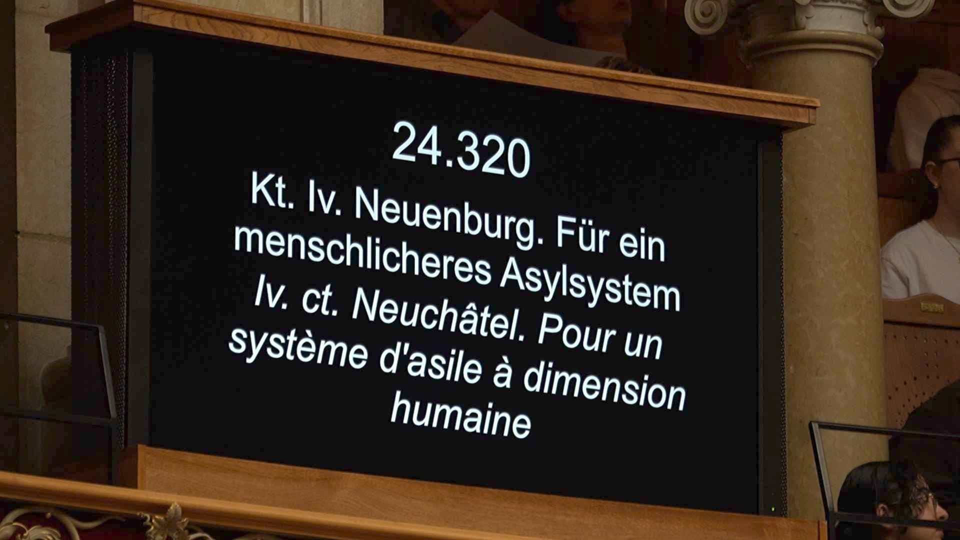 Neuchâtel avait dit oui, la Berne fédérale dit non