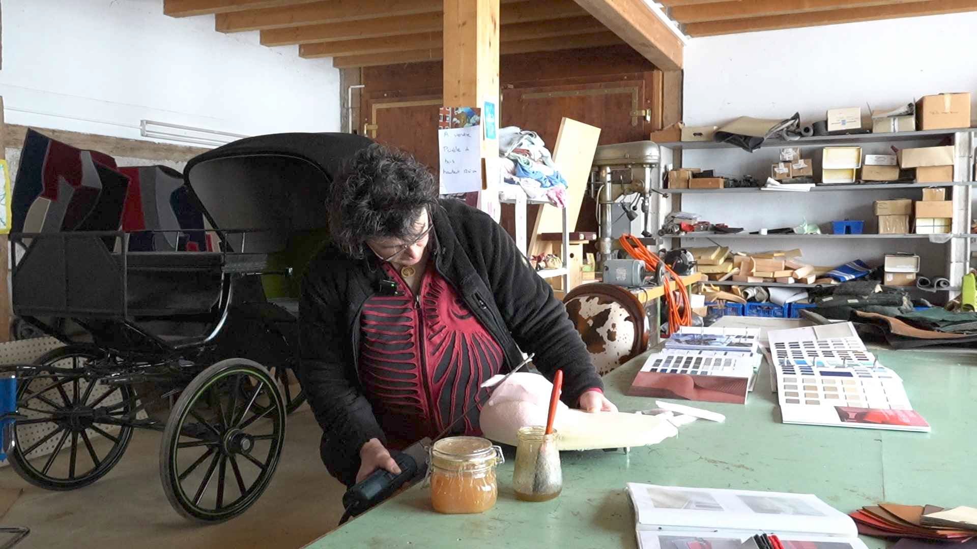 Au Noirmont, l'art du garnissage s'offre au public