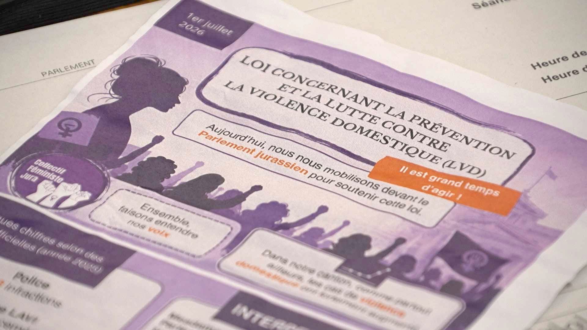 Le Jura adopte sa première loi cantonale contre les violences domestiques