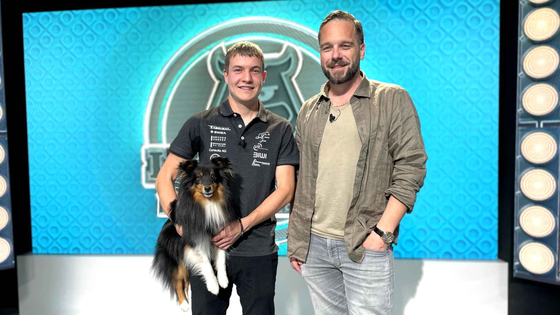 Simon Tabourat et Lewis, champions du monde d'agility