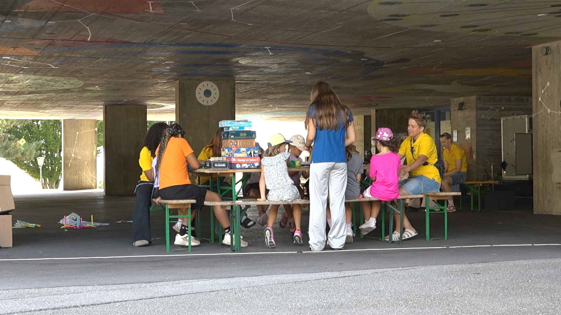 Les enfants prennent leur quartier à Moutier