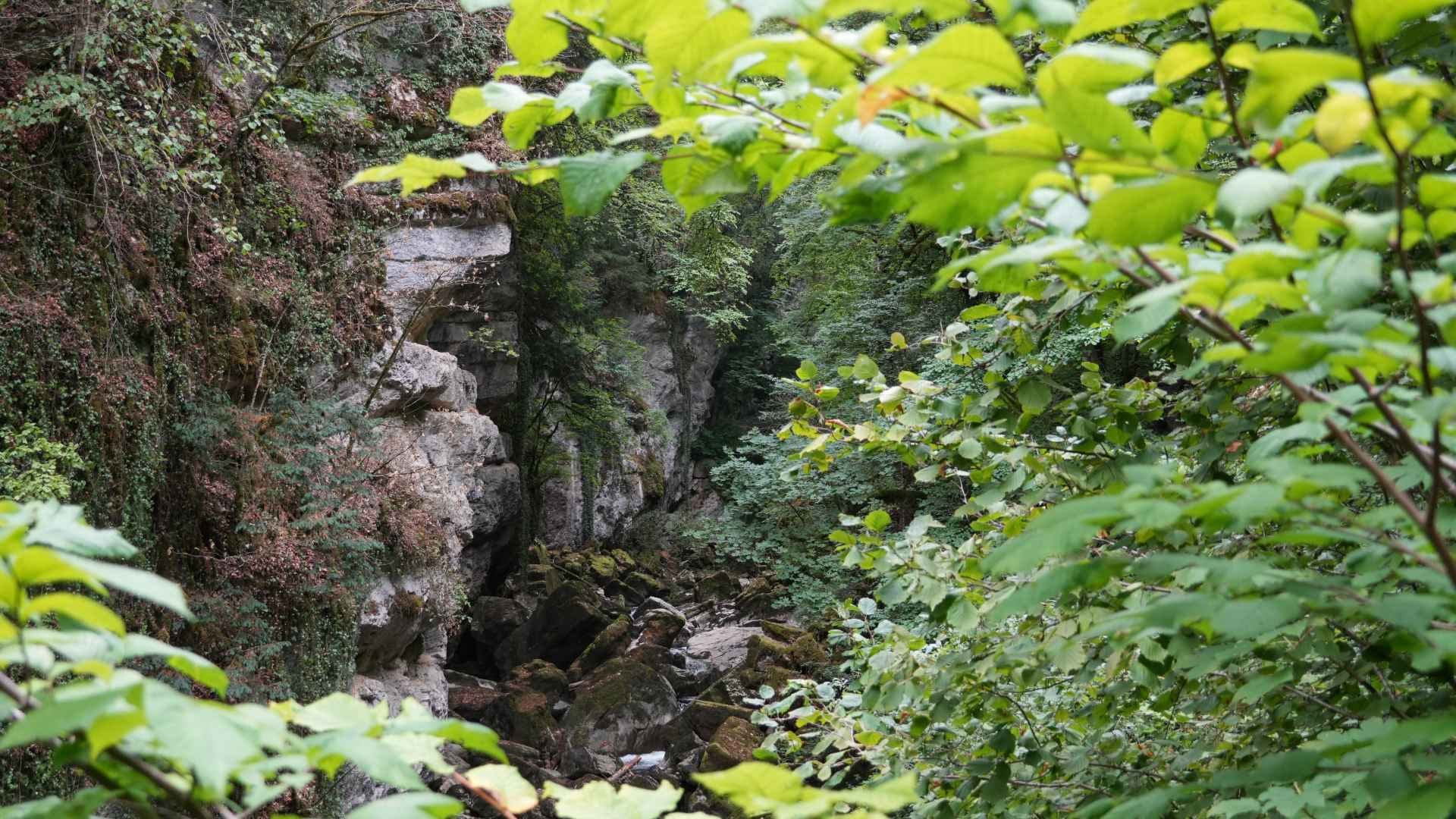Les gorges de l'Areuse entre passé et présent