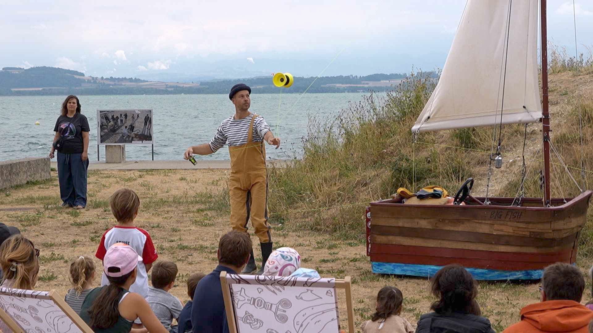 Loïc del Egido, ce marin un peu loufoque expert en diabolo