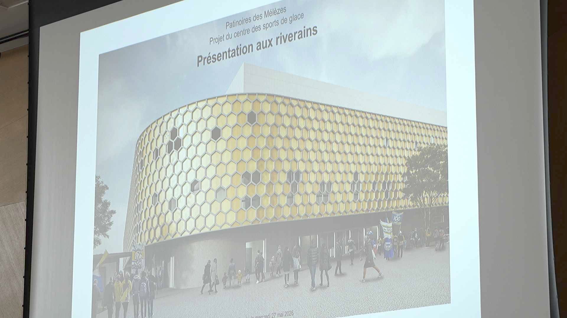 Patinoires des Mélèzes: le projet suscite déjà des questions des riverains
