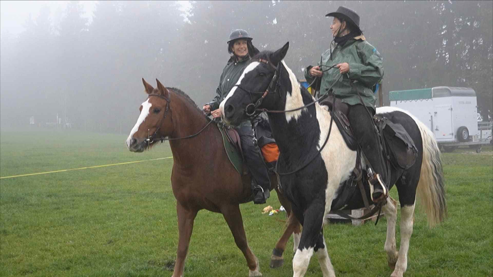 Plus de 500 cavaliers aux Franches, parce que c'est fun!