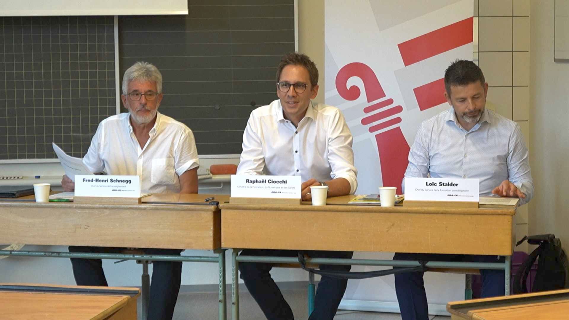 Une rentrée et des défis pour l'école jurassienne