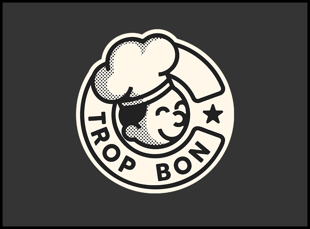 Badge de l'émission C trop bon - Canal Alpha